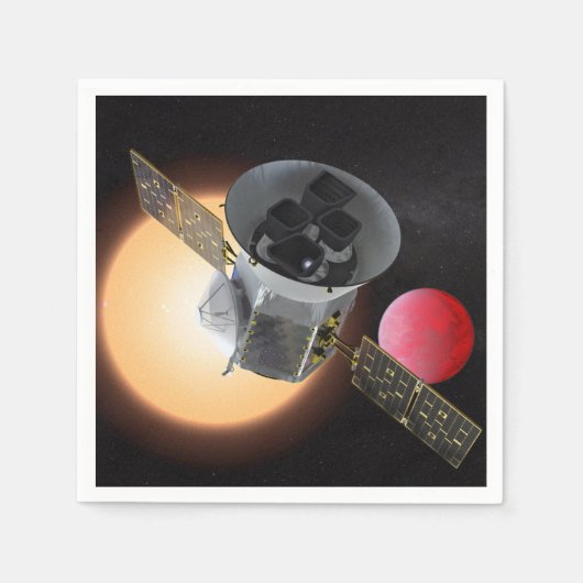 TESS Planet Hunter Spacecraft Servet (Voorkant)