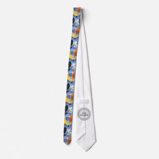 TESS Space Telescope Necktie Stropdas (Achterkant)