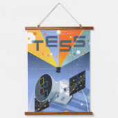 Tess Space Telescope Poster. Hangend Wandkleed (Voorkant)