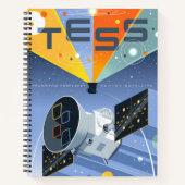 Tess Space Telescope Poster. Notitieboek (Voorkant)