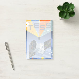 Tess Space Telescope Poster. Post-it® Notes