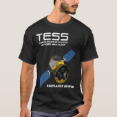 TESS Transitorsatelliet Exoplanet Survey T-shirt (Voorkant)