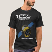 TESS Transitorsatelliet Exoplanet Survey T-shirt (Voorkant)