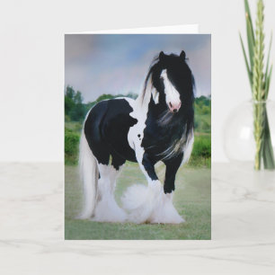 "Tessa" Horse Wenskaart Kaart