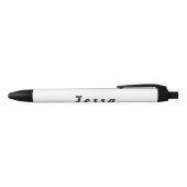 Tessa Kugelschreiber Zwarte Inkt Pen (Bovenkant)