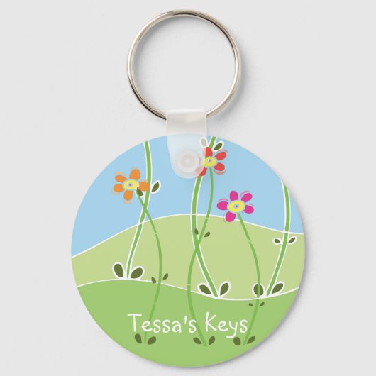 Tessa's Keys Spring Design Sleutelhanger (Voorkant)