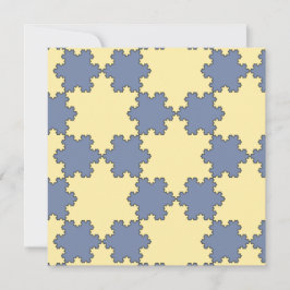 Tessellated Koch Snowflakes (Fractal Pattern) Kaart