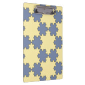 Tessellated Koch Snowflakes (Fractal Pattern) Klembord (Rechts)