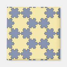 Tessellated Koch Snowflakes (Fractal Pattern)