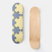 Tessellated Koch Snowflakes (Fractal Pattern) Persoonlijk Skateboard (Voorkant)