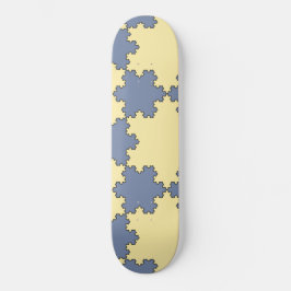 Tessellated Koch Snowflakes (Fractal Pattern) Persoonlijk Skateboard