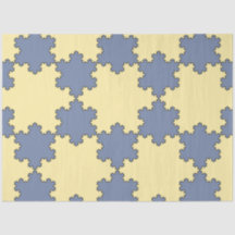 Tessellated Koch Snowflakes (Fractal Pattern)