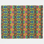 Tessellatie Fleece Deken (Voorkant (Horizontaal))