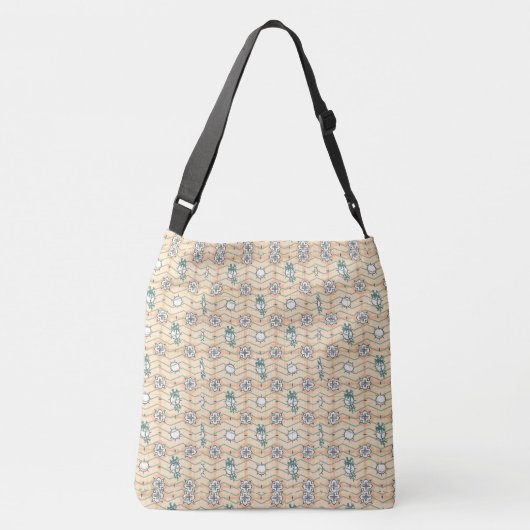 Tessellation Ornamental Seamless Bag Crossbody Tas (Achterkant)