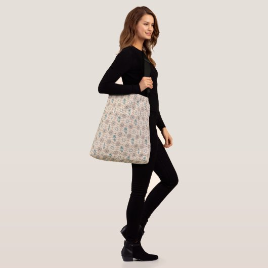 Tessellation Ornamental Seamless Bag Crossbody Tas (Op model)