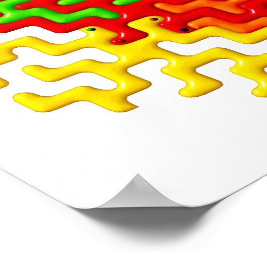 Tessellation Pattern Poster / Wall Art (Hoek)