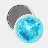 Tesseract, 4D Hypercube, Hyperwürfel Magneet (Voorkant / Achterkant)