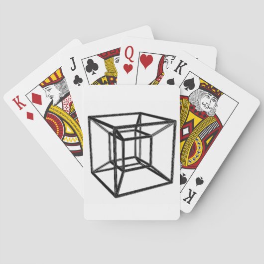 Tesseract Pokerkaarten (Achterkant)