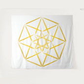 Tesseract Series V4 (Gold) Wandkleed (Voorkant (horizontaal))