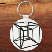 Tesseract Sleutelhanger (Voorkant)