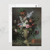 Tessier's still Life of Flowers Briefkaart (Voorkant / Achterkant)