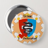 Tessin - Ticino - Schweiz - Svizzera - Button (Voorkant /achterkant)