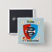 Tessin - Ticino - Schweiz - Svizzera - Button (Voorkant /achterkant)