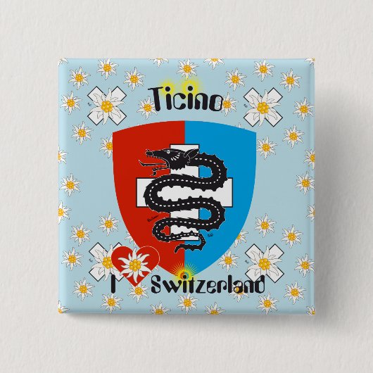 Tessin - Ticino - Schweiz - Svizzera - Button (Voorkant)