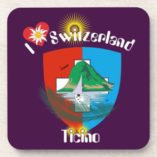 Tessin - Ticino - Schweiz - Svizzera Onderzetter
