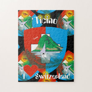 Tessin - Ticino - Schweiz - Svizzera Puzzles Legpuzzel
