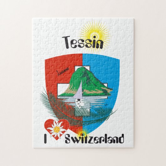 Tessin - Ticino - Schweiz - Svizzera Puzzles Legpuzzel (Verticaal)