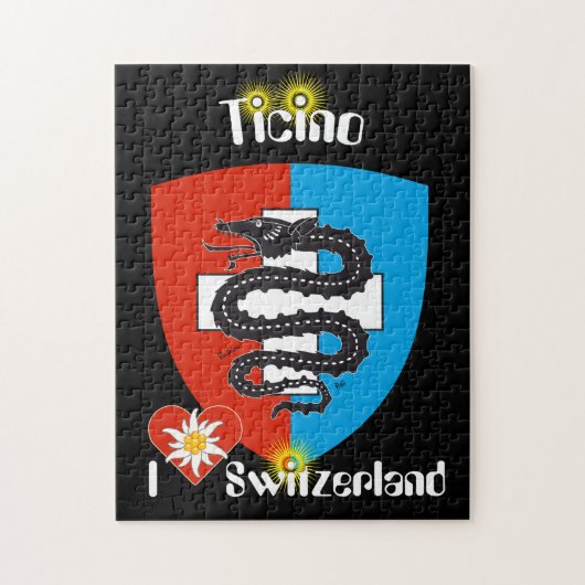 Tessin - Ticino - Schweiz - Svizzera Puzzles Legpuzzel (Verticaal)