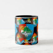 Tessin - Ticino - Schweiz - Svizzera Tasse Tweekleurige Koffiemok (Center)
