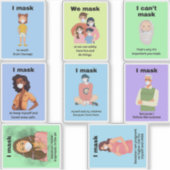 Test6x6inch groep vinyl stickers (Voorkant)