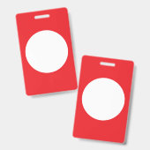 test 13-3-2026 badge (Voor- en achterkant)