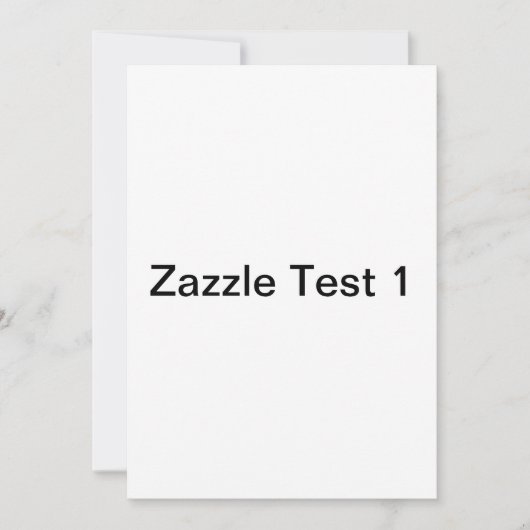 Test 1 kaart (Voorkant)