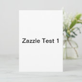 Test 1 kaart (Staand voorkant)