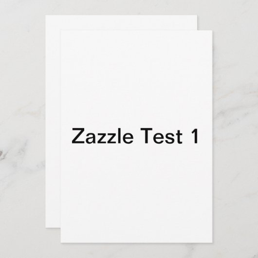 Test 1 save the date (Voorkant / Achterkant)