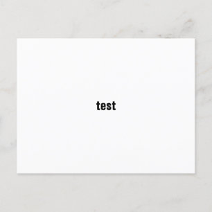 test briefkaart