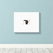 test canvas afdruk (Insitu (Houten vloer))