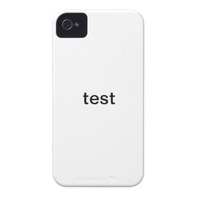 test Case-Mate iPhone case (Achterkant)