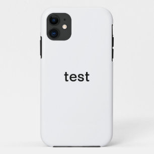 test iPhone 11 hoesje