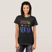 Test Dag Rock De Test Leraar Testdag Regenboog T-shirt (Voorkant volledig)