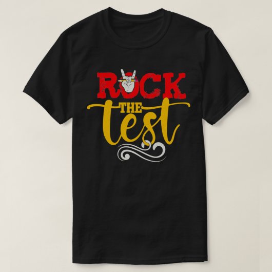 Test Dag Sweater Rock de Test Dag Pullover (Design voorkant)