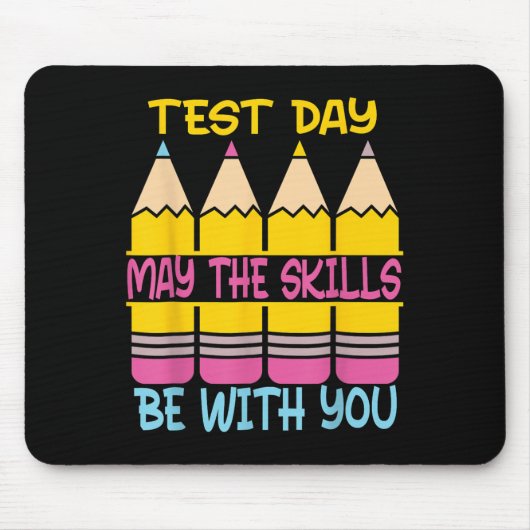 Test Day May The Skills Be With You Testing Day Te Muismat (Voorkant)