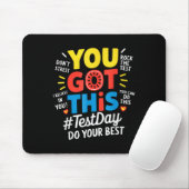 Test Day Rock De Test Leraar Testing Day Je Heb Muismat (Met muis)