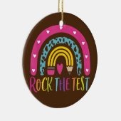 Test Day Rock Keramisch Ornament (Rechts)