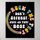 Test Day Rock Poster (Voorkant)