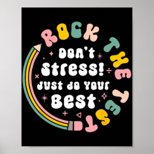 Test Day Rock Poster