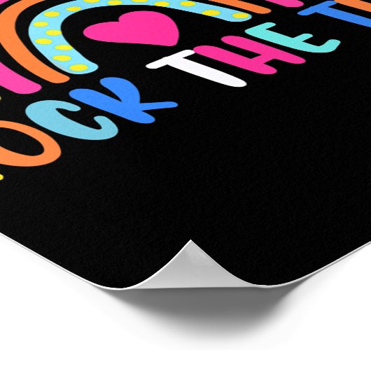 Test Day Rock Poster (Hoek)